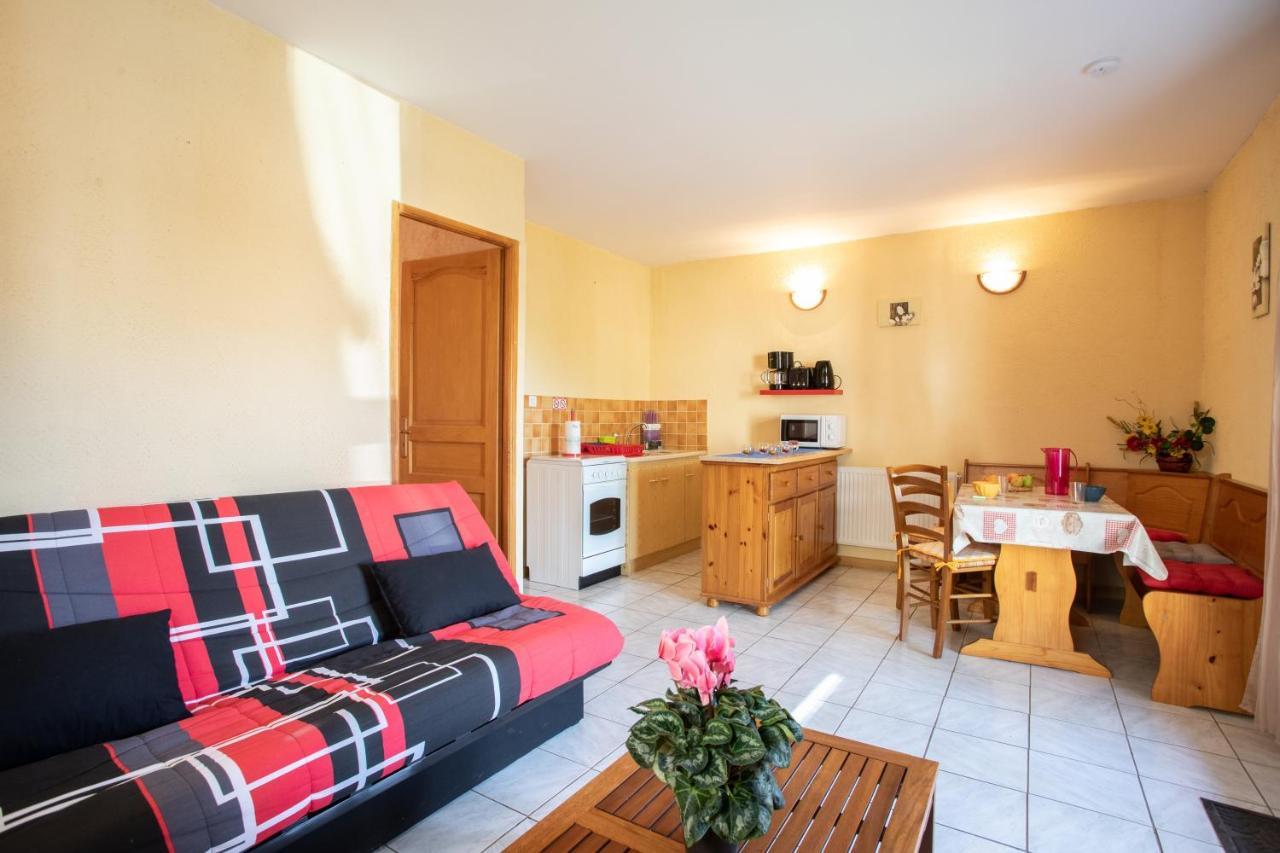 Апартаменты Le Mont Guillaume - 1 Chambre Terrasse Et Jardin Saint-Andre-d'Embrun Экстерьер фото